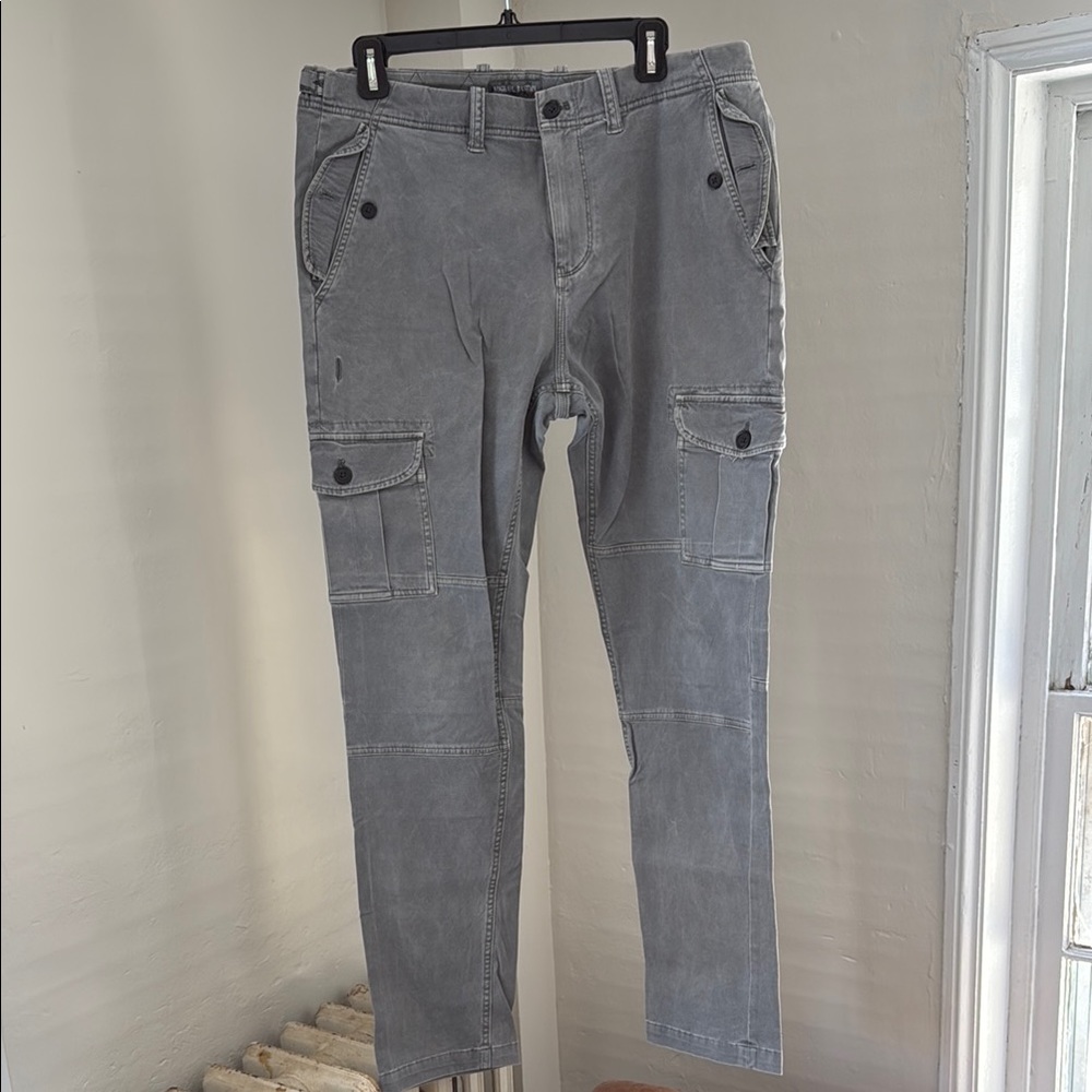 Michael Bastian Gray Cargo Pants